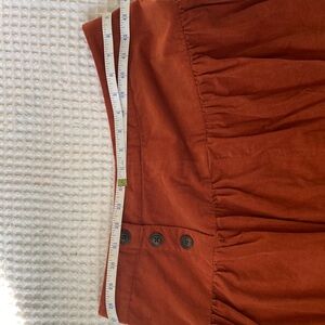 Corduroy skirt, high waisted